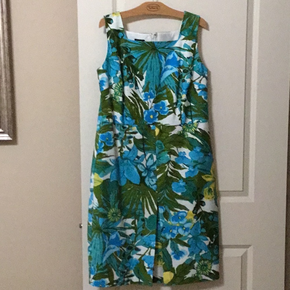 Talbots Tropical Floral Dress